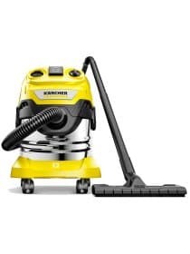 Пылесос хозяйственный KARCHER WD 4 PS, мусоросборник 20 л, мощность 1000 Вт, желтый, 1.628-290.0