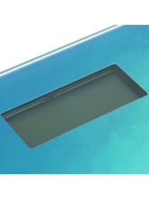 Весы напольные CENTEK CT-2428 "Остров", электронные, вес до 180 кг, квадрат, стекло, с рисунком, CT-2428 Остров