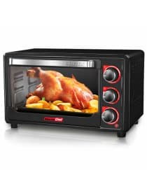 Мини-печь CENTEK CT-1537-30, 1600 Вт, 30 л, таймер 90 мин., черная