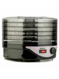 Сушилка для овощей CENTEK CT-1658, объём 4 л, 270 Вт, 5 поддонов, механическое управление, черная