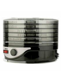 Сушилка для овощей CENTEK CT-1658, объём 4 л, 270 Вт, 5 поддонов, механическое управление, черная