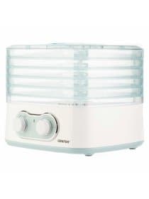 Сушилка для овощей CENTEK CT-1659, объём 5 л, 270 Вт, 5 поддонов, механическое управление, белая, CT-1659 White