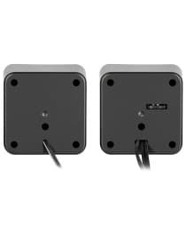 Колонки компьютерные DEFENDER SPK 22, 2.0, 2х2, 5Вт, пластик, черный, 65503
