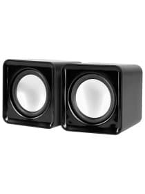 Колонки компьютерные DEFENDER SPK 22, 2.0, 2х2, 5Вт, пластик, черный, 65503