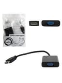 Кабель-переходник HDMI-VGA, 15 см, CABLEXPERT, M-F, для передачи аналогового видео, A-HDMI-VGA-04