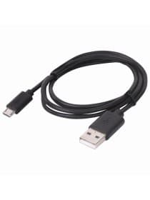 Кабель USB 2.0 – micro USB, 1 м, SONNEN, медь, для передачи данных и зарядки, черный, 513115