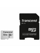 Карта памяти microSDHC 32 GB TRANSCEND UHS-I U3, 95 Мб/сек (class 10), адаптер, TS32GUSD300S-A