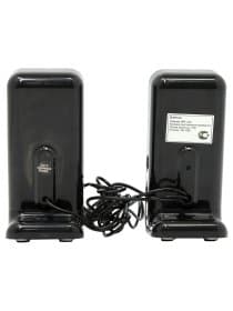 Колонки компьютерные DEFENDER SPK-225, 2.0, 4 Вт, пластик, черные, 65220