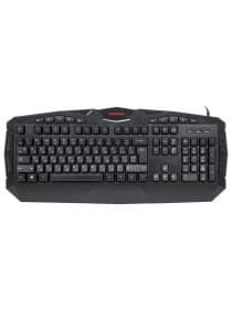 Клавиатура проводная игровая SONNEN Q9M, USB, 114 клавиш, РАДУЖНАЯ LED-подсветка, черная, 513511