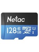 Карта памяти microSDXC 128 ГБ NETAC P500 Standard, UHS-I U1, 90 Мб/с (class 10), адаптер, NT02P500STN-128G-R