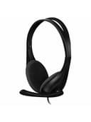 Наушники с микрофоном (гарнитура) A4TECH HU-9, проводные, 1.8 м, USB, черные, 1530266