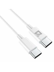 Кабель USB Type-C-Type-C, 30 Вт, белый, 2 м, DEFENDER F182, 87537