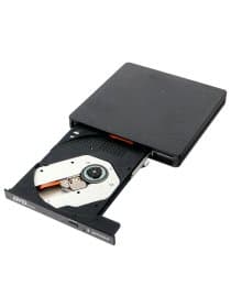 Внешний оптический привод CD/DVD GEMBIRD USB 3.0, пластик, черный, DVD-USB-03