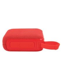 Колонка портативная влагозащищенная KAIGO (КАЙГО) BS100, 5 Вт, Bluetooth, USB, Micro SD, TWS, FM, красная, 514220