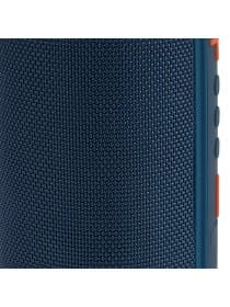 Колонка портативная влагозащищенная KAIGO (КАЙГО) BTW185, 20 Вт, Bluetooth, USB, Micro SD, AUX, RGB, TWS, FM, синяя, 514221