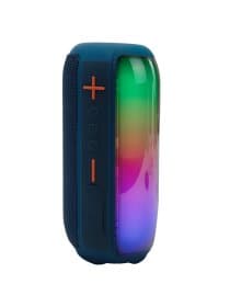 Колонка портативная влагозащищенная KAIGO (КАЙГО) BTW185, 20 Вт, Bluetooth, USB, Micro SD, AUX, RGB, TWS, FM, синяя, 514221