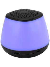 Колонка портативная KAIGO (КАЙГО) GE-3058, 3 Вт, Bluetooth, Micro SD, RGB, 514222