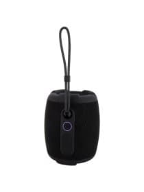 Колонка портативная влагозащищенная KAIGO (КАЙГО) BT10T, 10 Вт, Bluetooth, USB, Micro SD, AUX, RGB, TWS, IPX7, черная, 514224