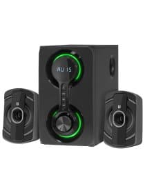Колонки компьютерные DEFENDER Eclipse, 2.1, 40 Вт, Bluetooth, FM, USB, SD, AUX, черные, 65593