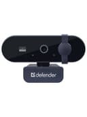 Веб-камера DEFENDER G-lens 2580, Full HD, 2 Мп, микрофон, USB 2.0, регулируемый крепеж, черная, 63112