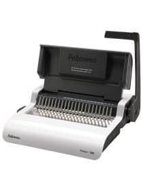 Переплетная машина для пластиковой пружины FELLOWES "PULSAR+", пробивает до 20 л., сшивает до 300 л., FS-56276