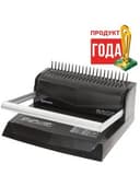 Переплетная машина для пластиковой пружины BRAUBERG B20, пробивает до 20 листов, сшивает до 450 листов, 530960