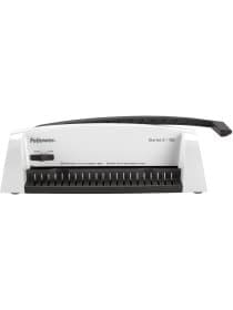 Переплетная машина д/пласт.пружины FELLOWES STARLET 2+, пробивает до 12 л., сшивает до 120 л., FS-52279