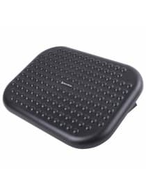 Подставка для ног BRAUBERG офисная, 45х33 см, регулируемый угол наклона, рифленая, черная, 531495