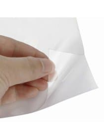 Плёнка для ручного ламинирования, самоклеящаяся, прозрачная, рулон, 400 мм х 3 м, 75 мкм, BRAUBERG, 531799
