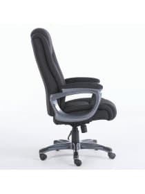 Кресло офисное BRABIX PREMIUM "Solid HD-005", НАГРУЗКА до 180 кг, ткань, черное, 531822