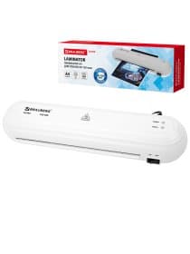 Ламинатор BRAUBERG ULTRA PM235W, БЕЛЫЙ, формат A4, толщина пленки 60-150 мкм, скорость 30 см/мин, 532184