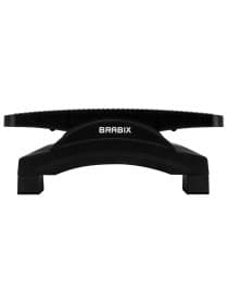 Подставка для ног BRABIX Ultra 4 43х32 см, регулировка угла наклона, 2 платформы, 533039
