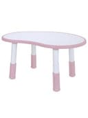 Стол детский BRABIX KIDS CT-002, растущий, 2-8 лет, пластик белый + розовый, 533295