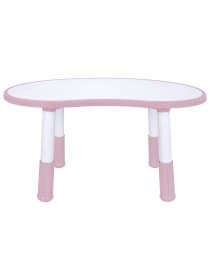 Стол детский BRABIX KIDS CT-002, растущий, 2-8 лет, пластик белый + розовый, 533295