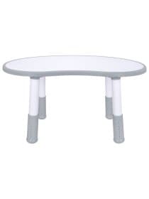 Стол детский BRABIX KIDS CT-002, растущий, 2-8 лет, пластик белый + серый, 533296
