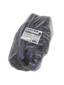 Перчатки хлопчатобумажные, КОМПЛЕКТ 5 ПАР, 10 класс, 40-42 г, 116 текс, ПВХ точка, LAIMA ЛЮКС, ЧЕРНЫЕ, 601914