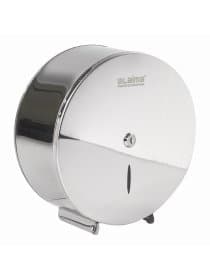 Диспенсер для туалетной бумаги LAIMA PROFESSIONAL INOX, (Система T2) малый, нержавеющая сталь, зеркальный, 605699