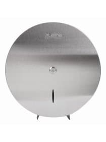 Диспенсер для туалетной бумаги LAIMA PROFESSIONAL INOX, (Система T1) БОЛЬШОЙ, нержавеющая сталь, матовый, 605700