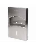 Диспенсер для покрытий на унитаз LAIMA PROFESSIONAL INOX, 1/4 сложения, нержавеющая сталь, матовый, 605704