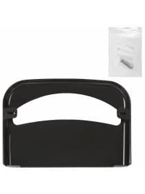 Диспенсер для покрытий на унитаз LAIMA PROFESSIONAL ORIGINAL (V1), 1/2 сложения, черный, 605786