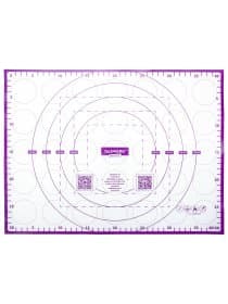 Коврик силиконовый для раскатки/запекания 30х40 см, фиолетовый, DASWERK (ДАСВЕРК), 608423