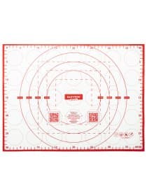 Коврик силиконовый для раскатки/запекания 30х40 см, красный, DASWERK (ДАСВЕРК), 608424