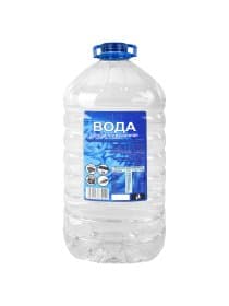 Вода дистиллированная 4,3 л