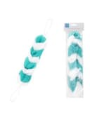 Мочалка для тела КОСИЧКА, нейлоновая, 70 г (27х5,5х5,5 см), ассорти, PLEASURE, 1135