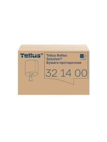 Бумага протирочная с центральной вытяжкой 270 метров, Tellus/TORK Reflex (M4) 1-слойная, КОМПЛЕКТ 6 рулонов, 321400