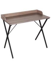 Стол на металлокаркасе BRABIX "LOFT CD-008", 900х500х780 мм, цвет морёный дуб, 641863