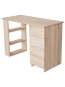 Стол письменный/компьютерный BRABIX "Scandi CD-016", 1100х500х750 мм, 4 ящика, дуб сонома, 641892, ЦБ013707-2