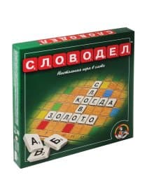 Игра настольная "Словодел" (зеленый), 0309