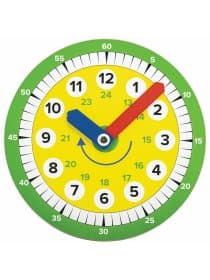 Деревянная игрушка "Умные часы", BRAUBERG KIDS, 665263