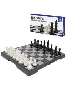 Шахматы магнитные ХИТ классические, доска 25х25 см, ЗОЛОТАЯ СКАЗКА, 665761